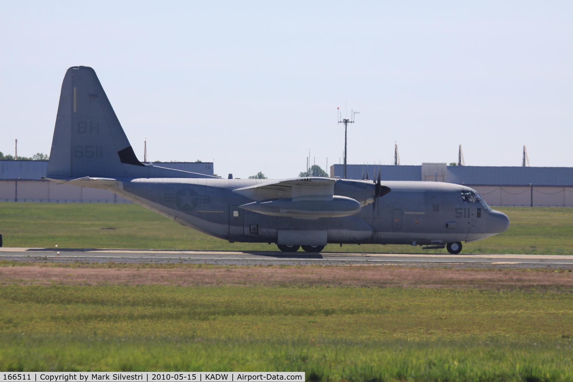 166511, Lockheed Martin KC-130J Harvest Hawk Hercules C/N 382-5553, Joint Base Andrews 2010