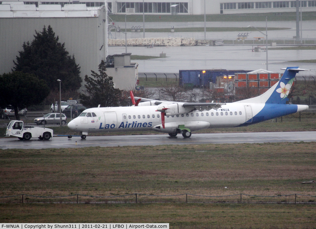 F-WNUA, 1996 ATR 42-500 C/N 503, Ex. Lao Aviation...