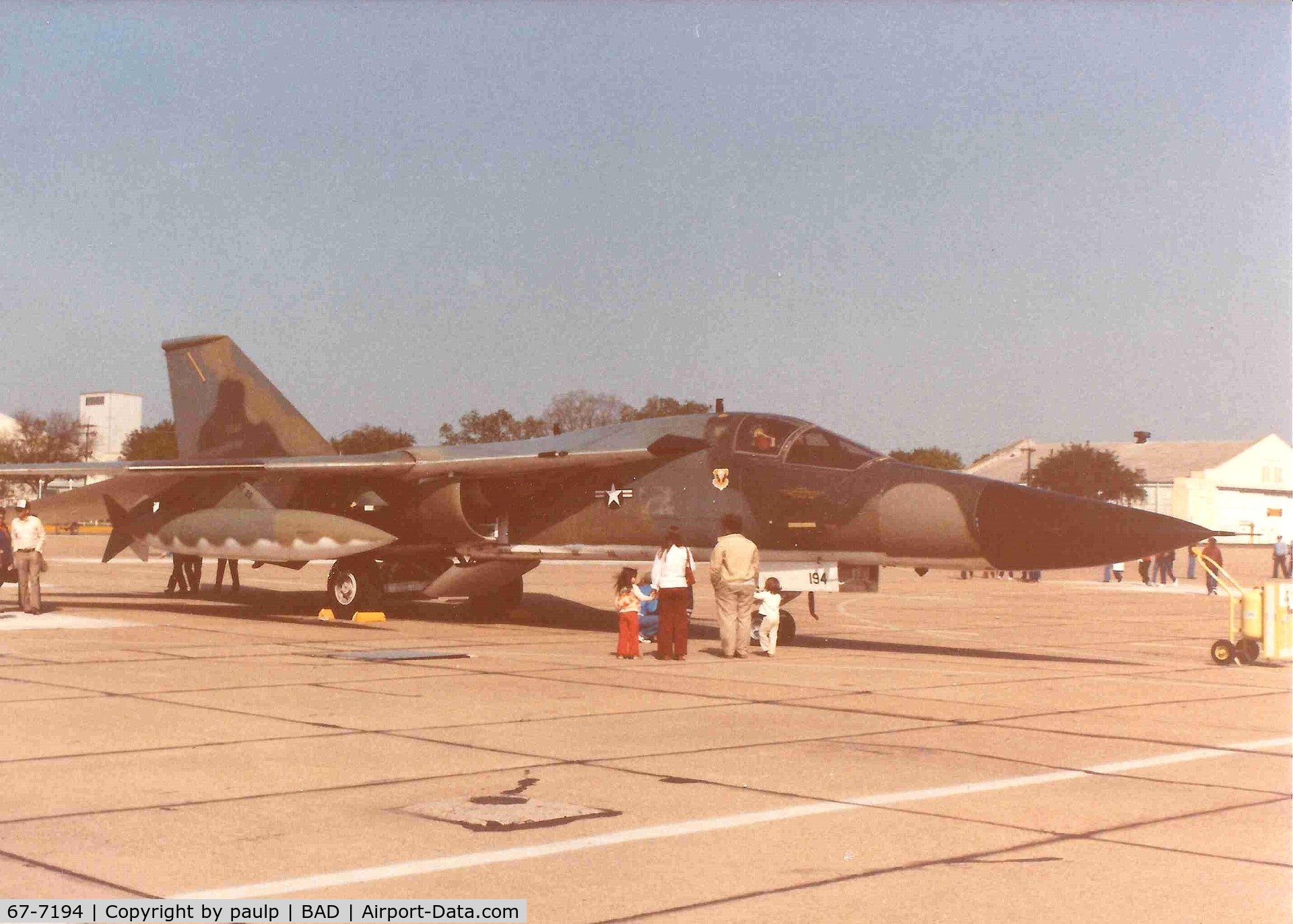 67-7194, 1967 General Dynamics FB-111A Aardvark C/N B1-8, Barksdale Air Force Base 