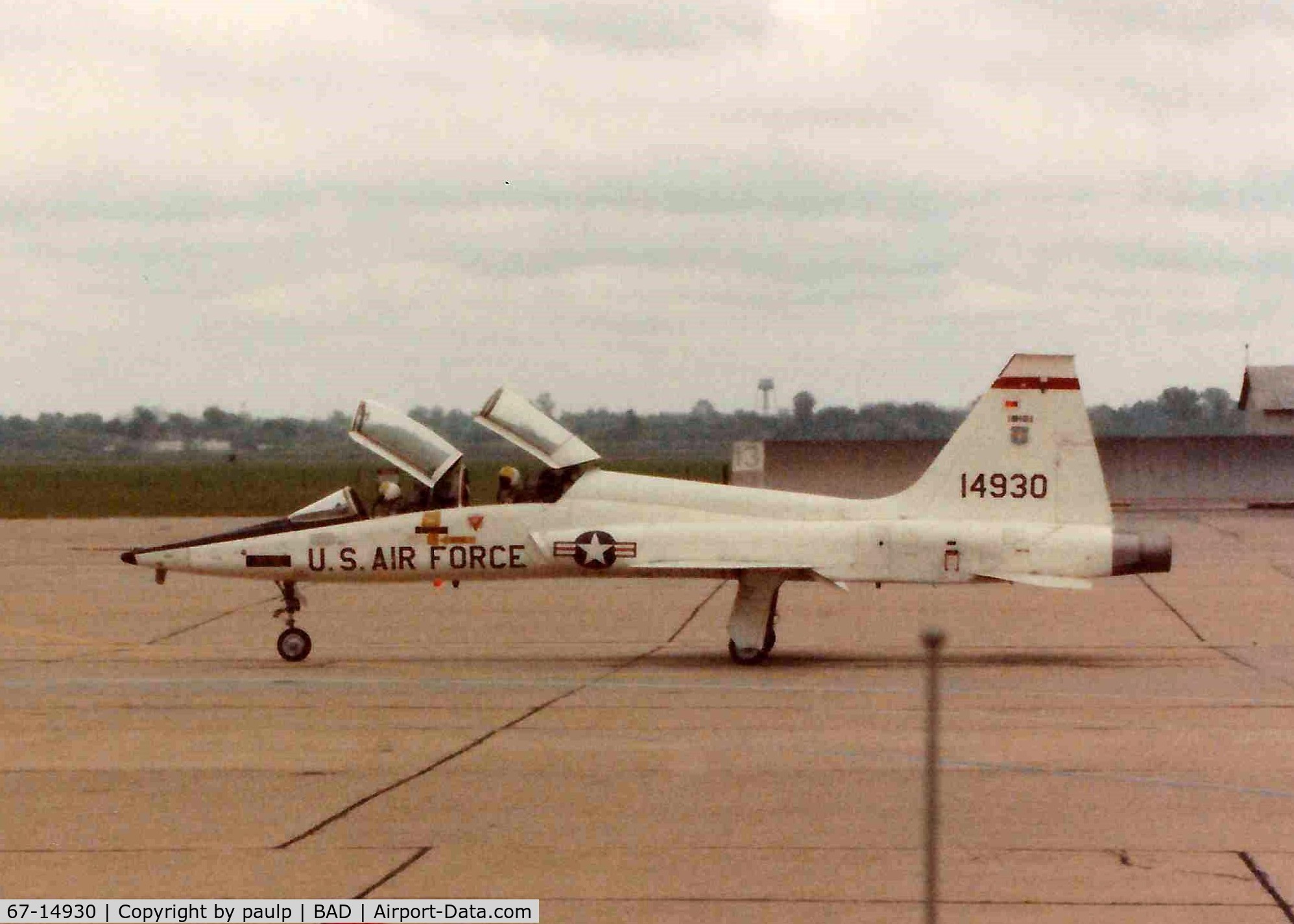 67-14930, 1967 Northrop T-38A-70-NO Talon C/N T.6071, Barksdale Air Force Base 