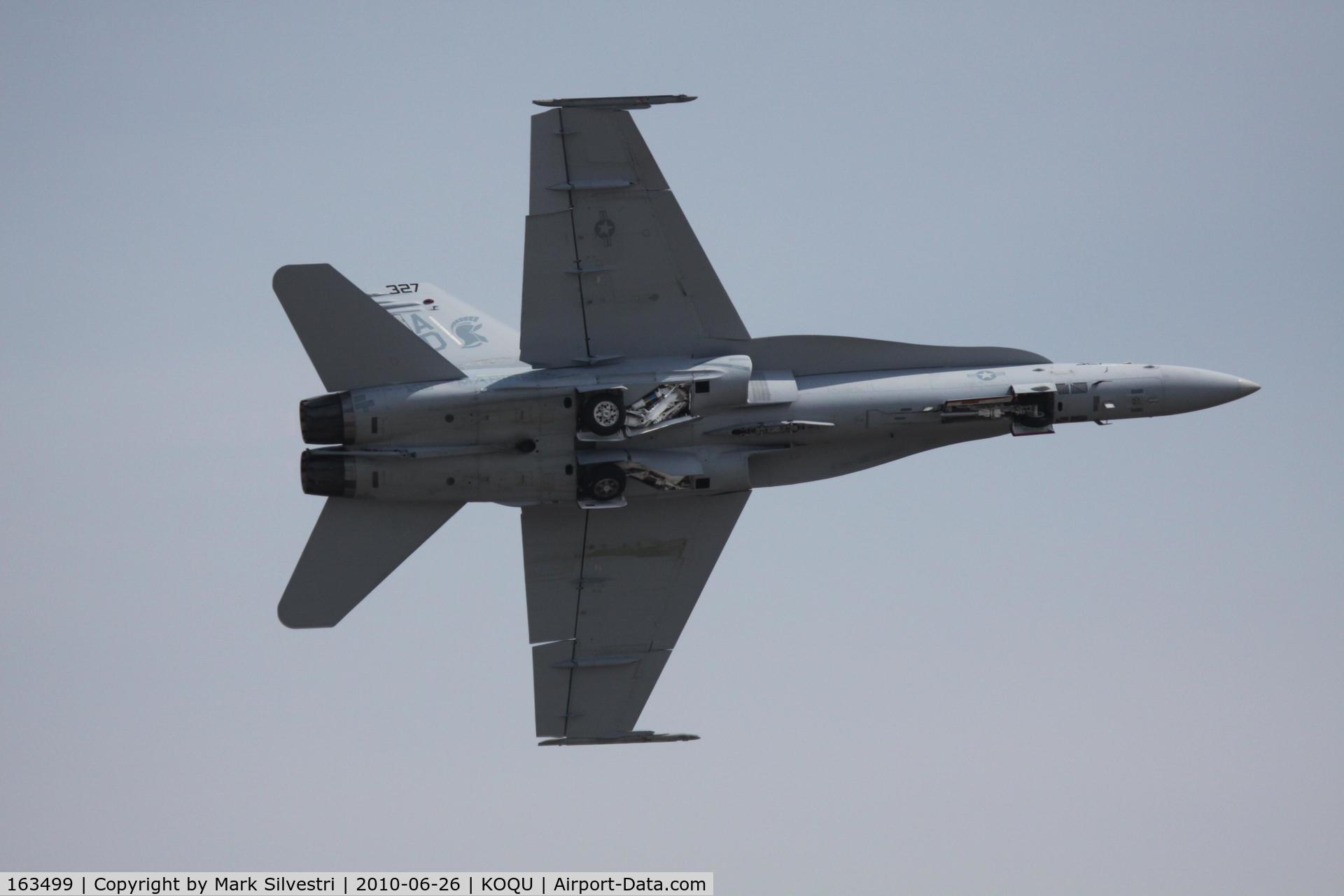 163499, 1988 McDonnell Douglas F/A-18C Hornet C/N 0739/C054, Quonset Point, RI 2010