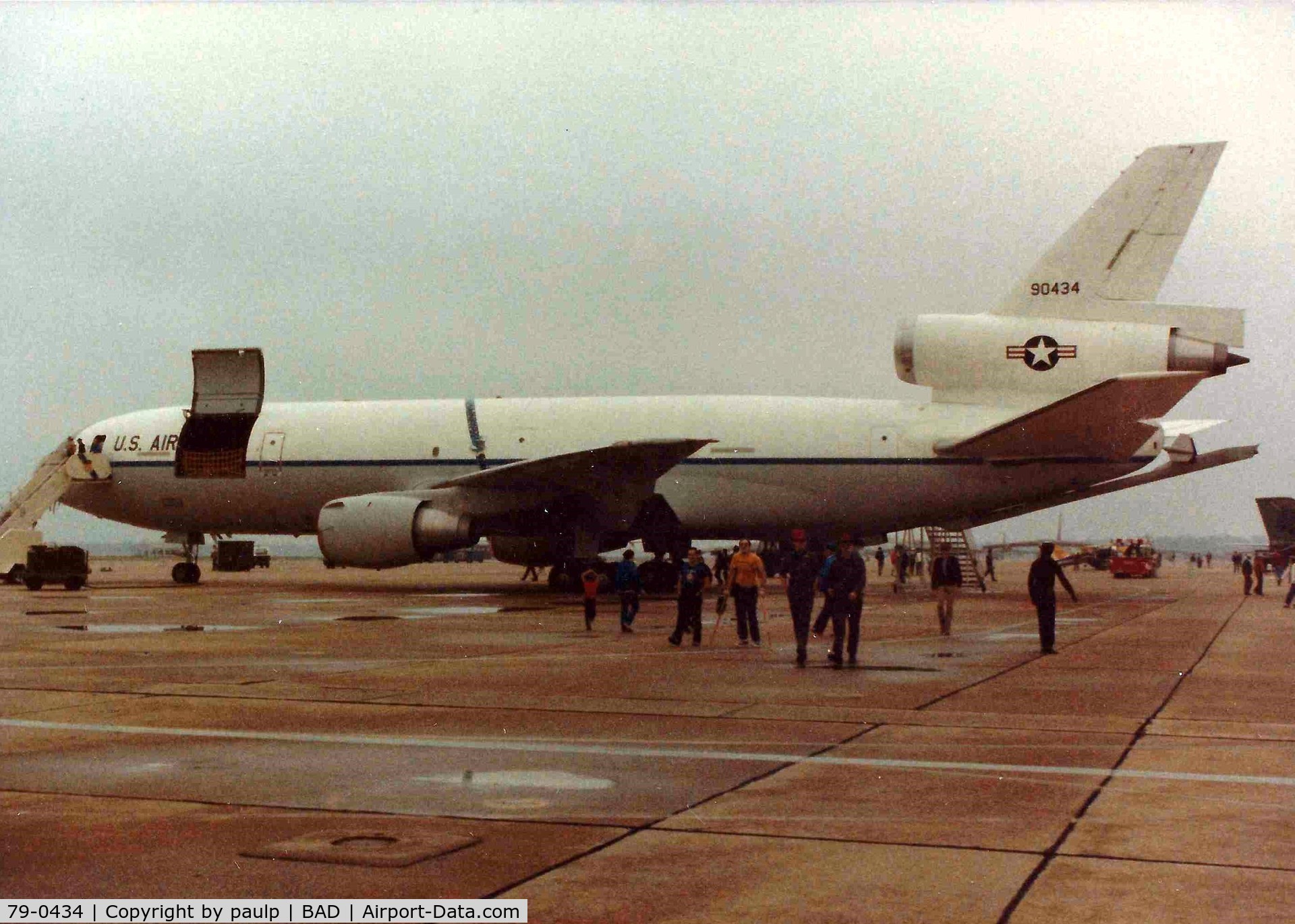 79-0434, 1979 McDonnell Douglas KC-10A Extender C/N 48201, Barksdale Air Force Base 