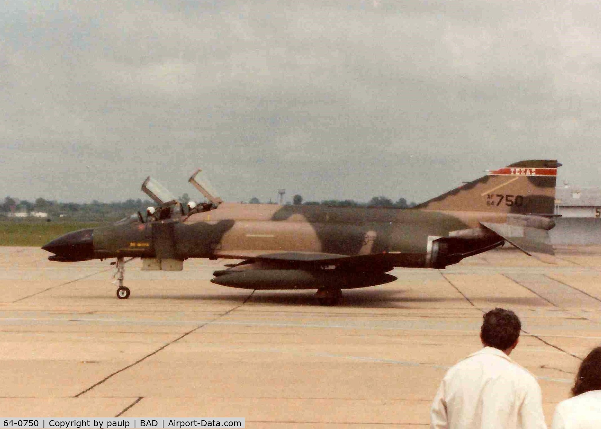 64-0750, 1964 McDonnell F-4C Phantom II C/N 1036, Barksdale Air Force Base 