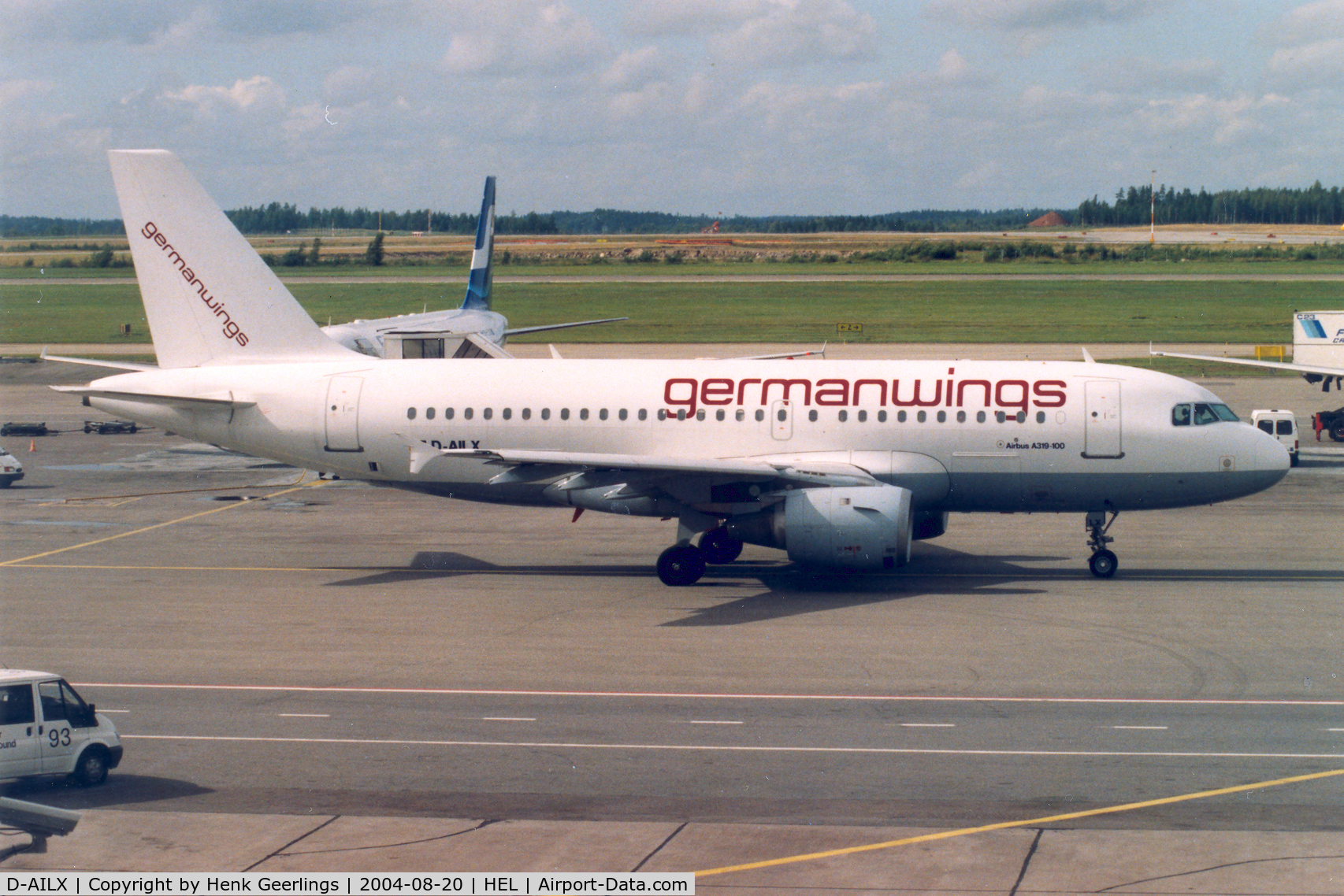D-AILX, 1998 Airbus A319-114 C/N 860, germanwings