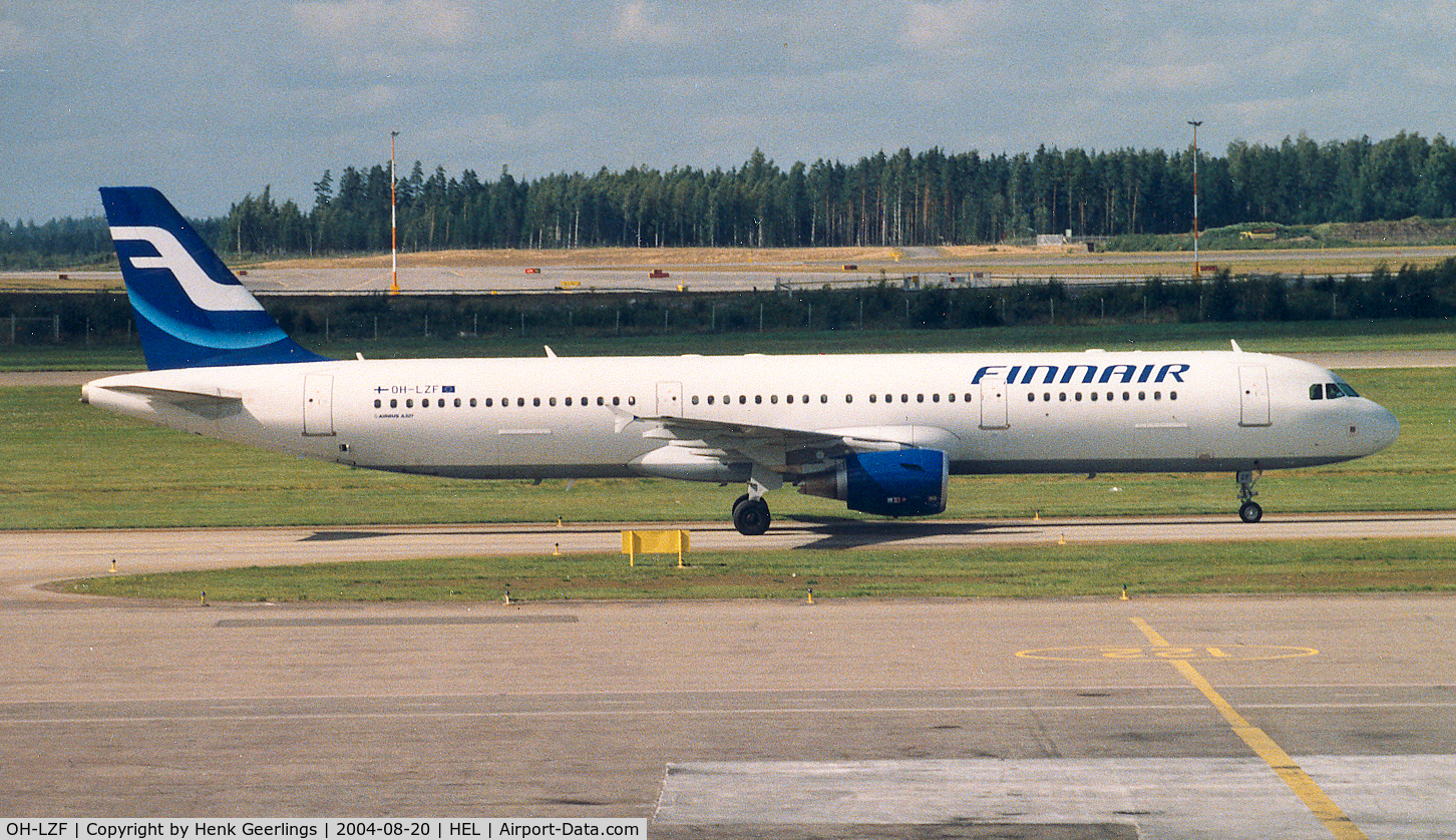 OH-LZF, 2004 Airbus A321-211 C/N 2208, Finnair