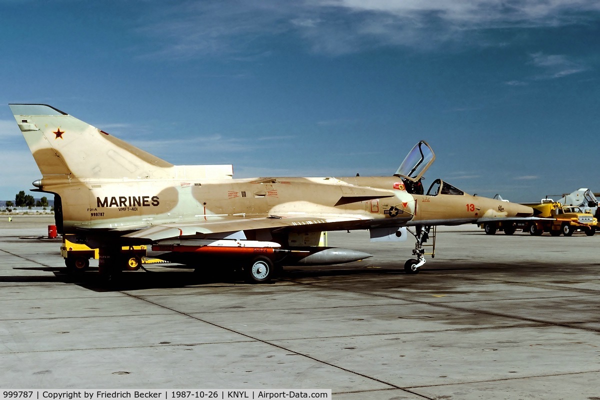 999787, Israel Aircraft Industries IAI F-21A Kfir C/N Not found 999787, flightlin e at MCAS Yuma