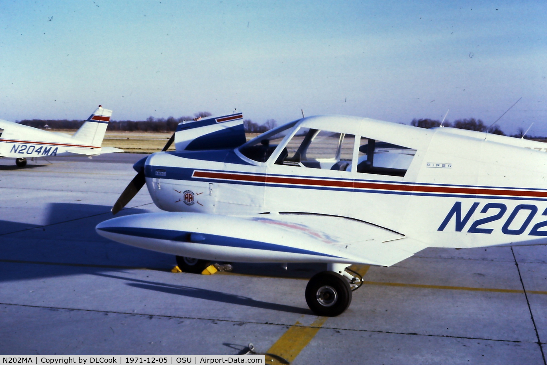 N202MA, 1970 Piper PA-28-140 C/N 28-26740, from slide library