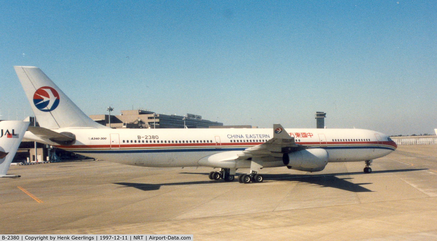 B-2380, 1996 Airbus A340-313 C/N 129, China Eastern Airlines