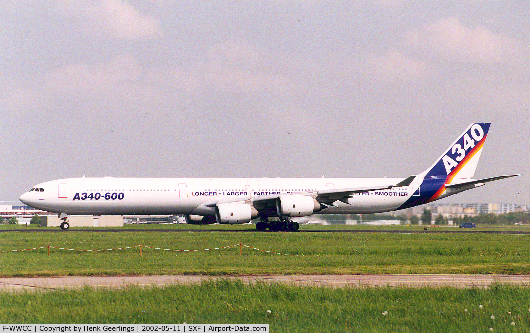 F-WWCC, 2001 Airbus A340-642 C/N 376, ILA Berlin