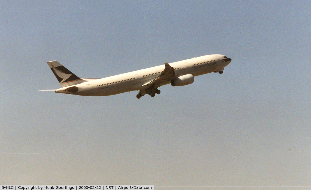 B-HLC, Airbus A330-342 C/N 099, Cathay Pacific