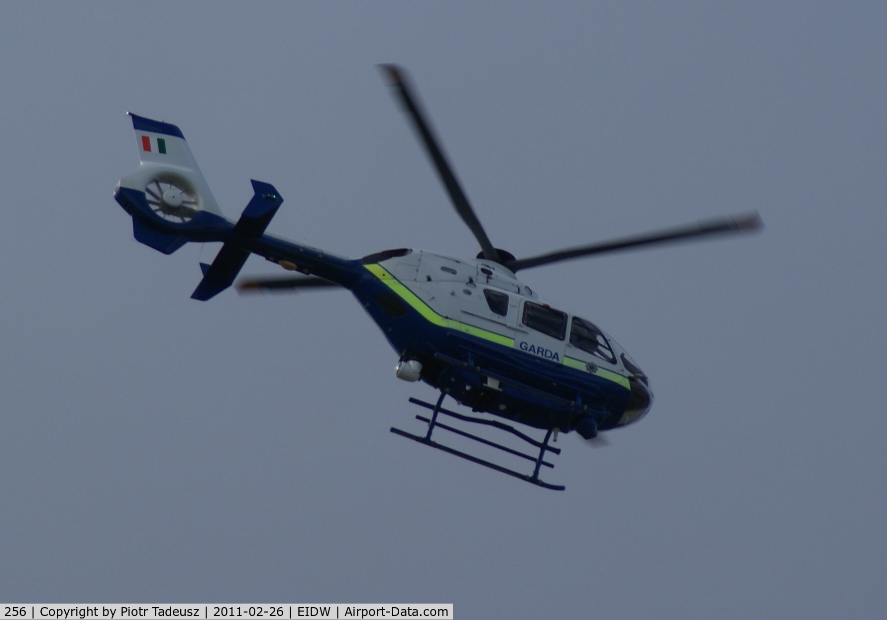 256, 2000 Eurocopter EC-135T-1 C/N 0149, dublin, police (garda) helicopter