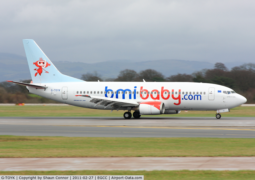 G-TOYK, 1997 Boeing 737-33R C/N 28870, BMI Baby.