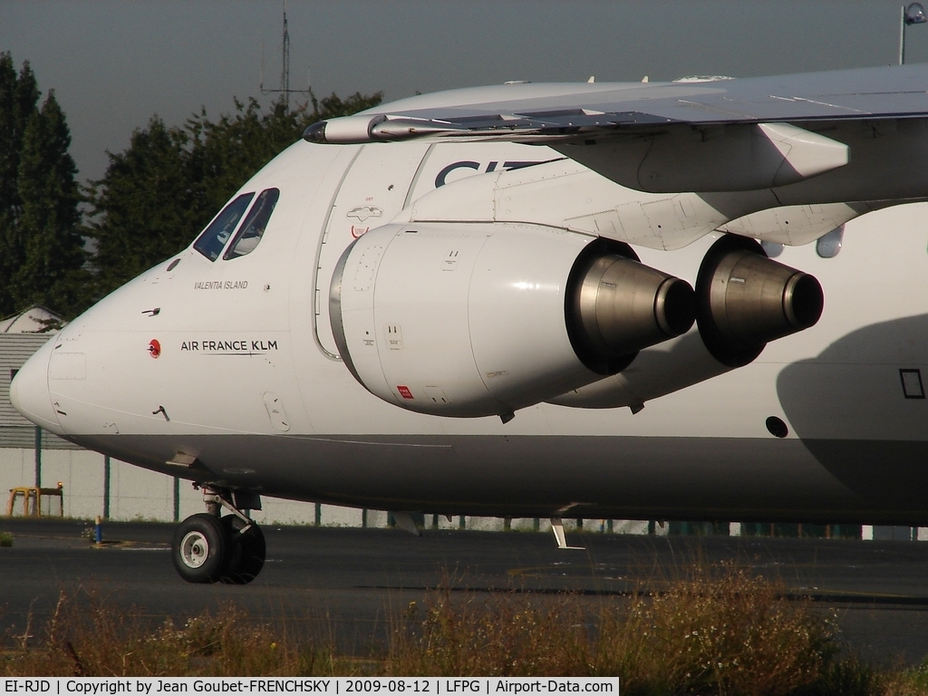 EI-RJD, 1998 BAE Systems Avro 146-RJ85 C/N E.2334, CityJet to Dublin