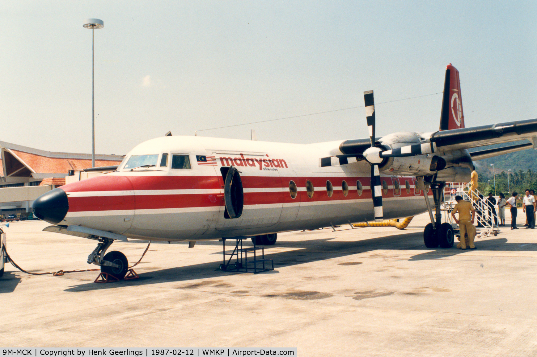 9M-MCK, 1981 Fokker F-27-500 Friendship C/N 10613, Malaysia