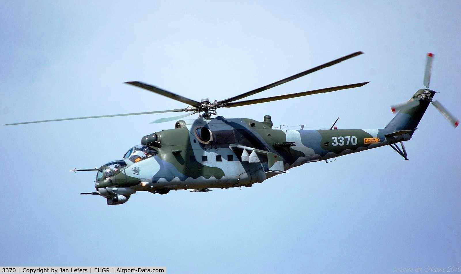 3370, Mil Mi-35 Hind E C/N 203370, Hind Mil Mi-35 Czech Republic Airforce Cn: 203370