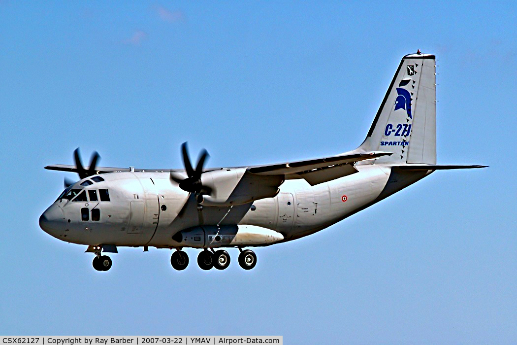 CSX62127, 1980 Alenia C-27J Spartan C/N 4033, Aeritalia C-27J Spartan [4033] Avalon~VH 22/03/2007