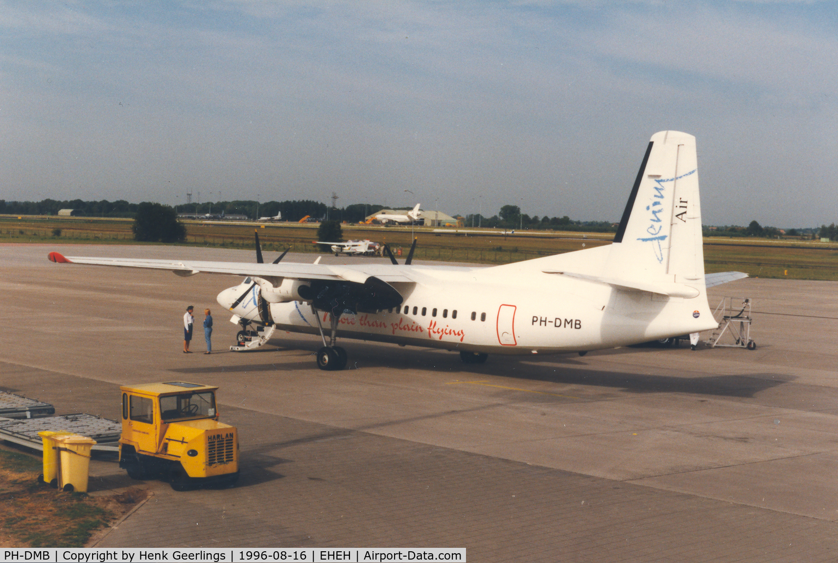PH-DMB, 1992 Fokker 50 C/N 20264, Denim Air