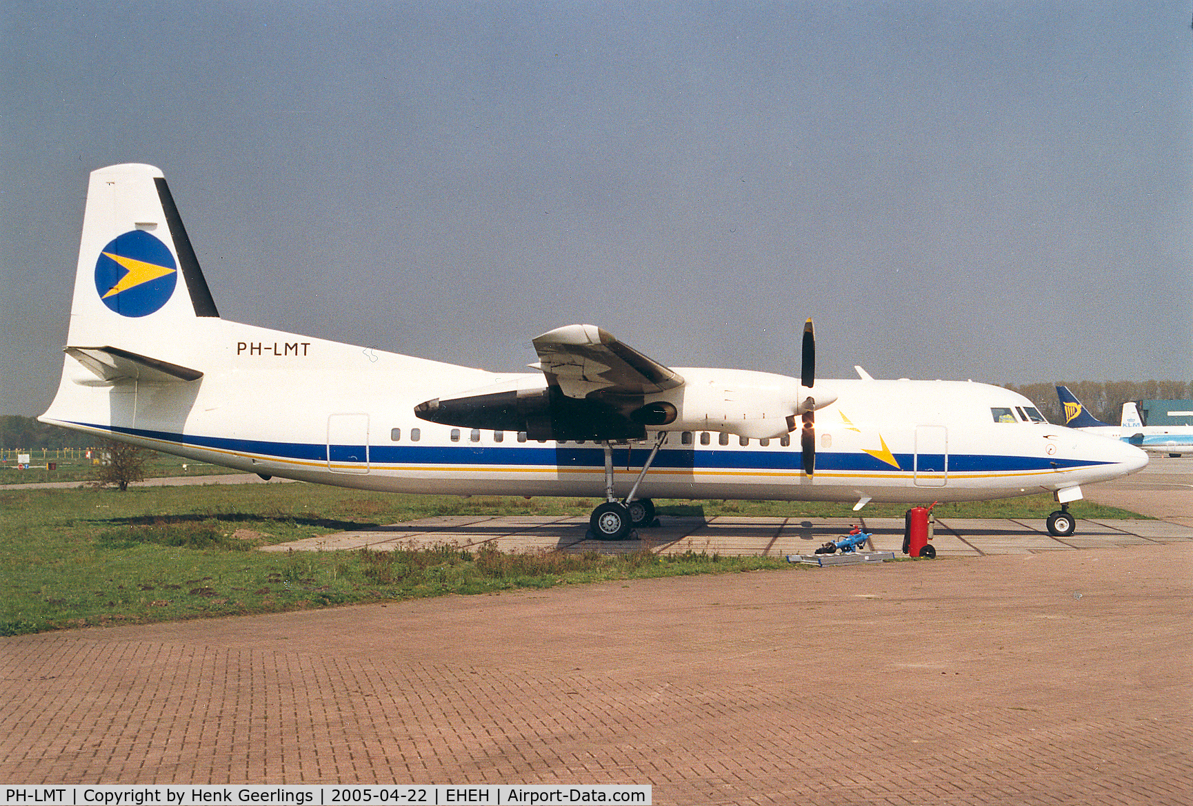 PH-LMT, 1990 Fokker 50 C/N 20192, Denim Air