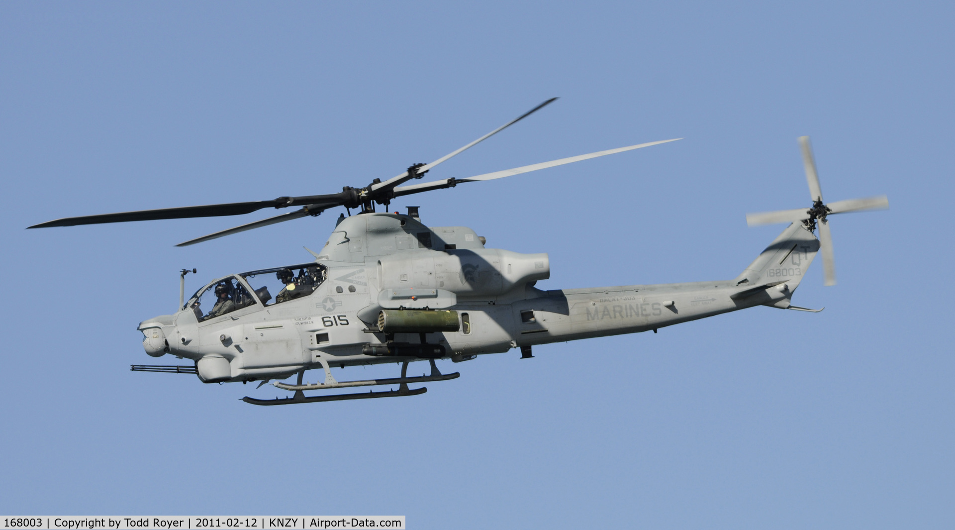 168003, Bell AH-1Z Viper C/N 59015, Centennial of Naval Aviation