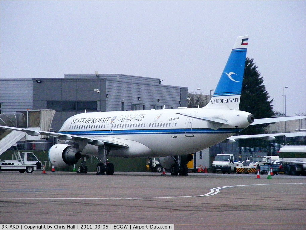 9K-AKD, 2003 Airbus A320-212 C/N 2046, Kuwait Government