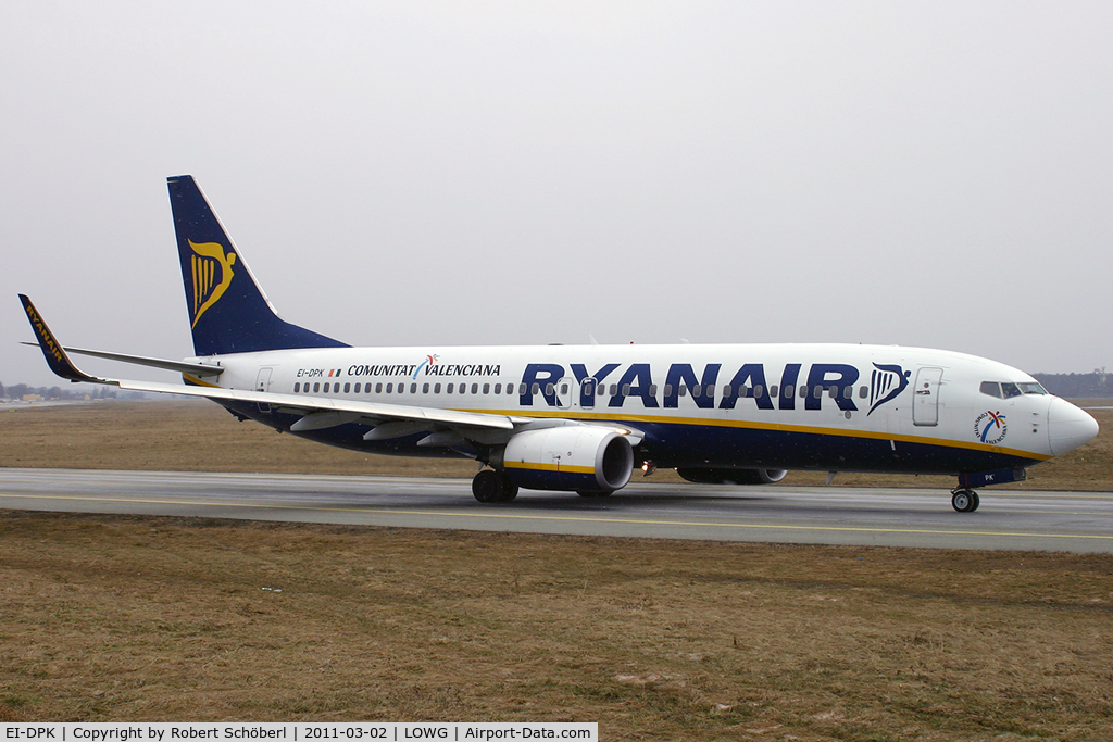 EI-DPK, 2007 Boeing 737-8AS C/N 33610, EI-DPK