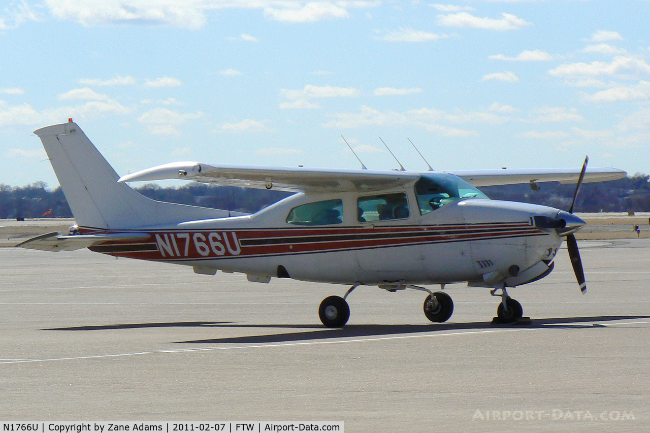 N1766U, 1982 Cessna T210N Turbo Centurion C/N 21064741, At Meacham Field - Fort Worth. TX