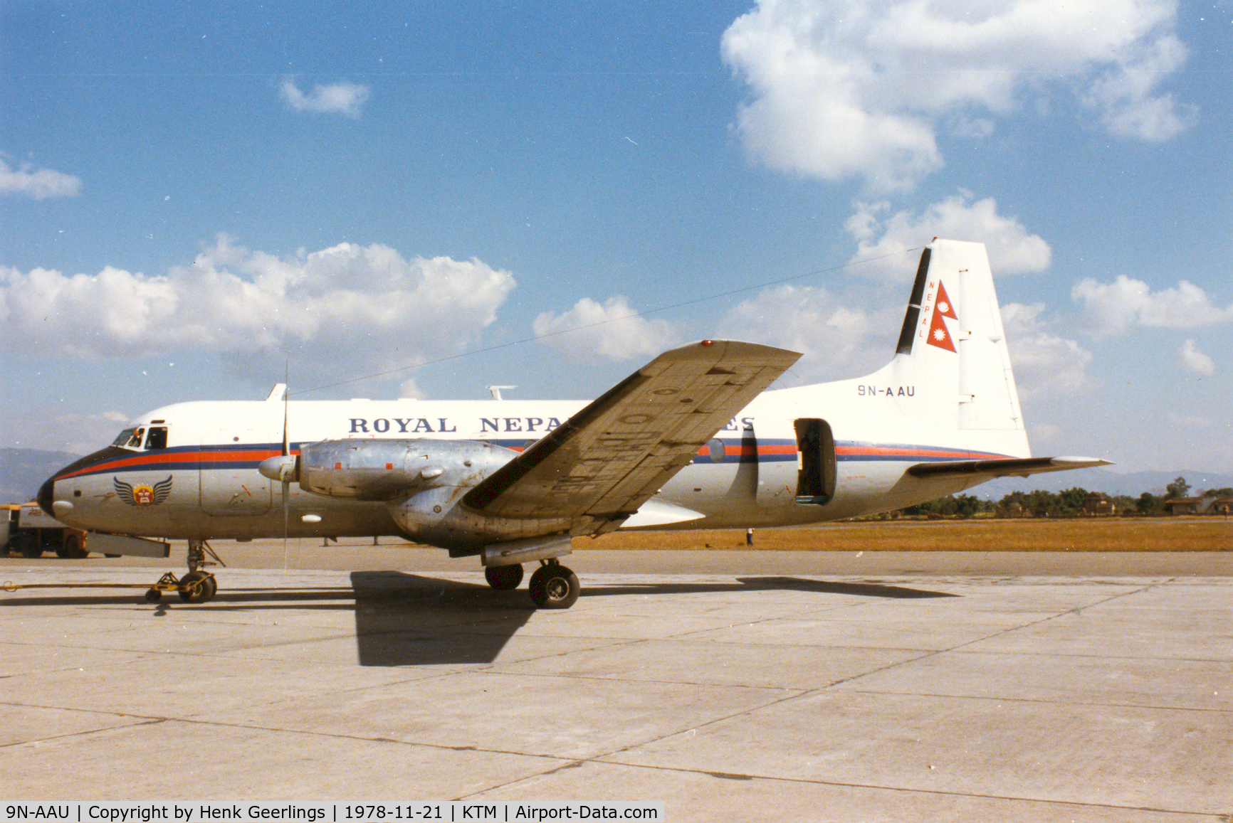 9N-AAU, 1969 Hawker Siddeley HS.748 Series 2A C/N 1671, Royal Nepal Airlines