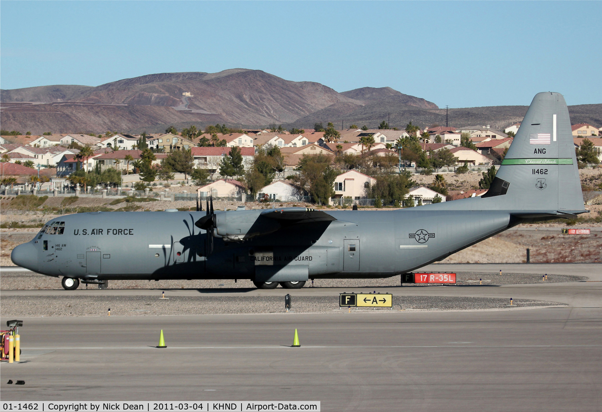 01-1462, 2001 Lockheed C-130J-30 Super Hercules C/N 382-5526, KHND