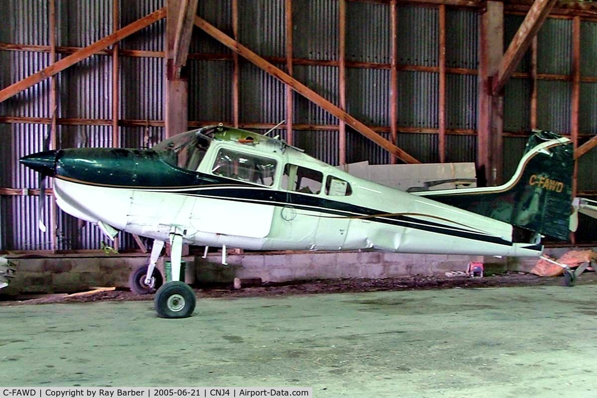C-FAWD, 1961 Cessna 185 Skywagon C/N 185-0033, Cessna 185 Skywagon 185-0033 Orillia~C 21/06/2005. Wreck stored here before becoming American registered.