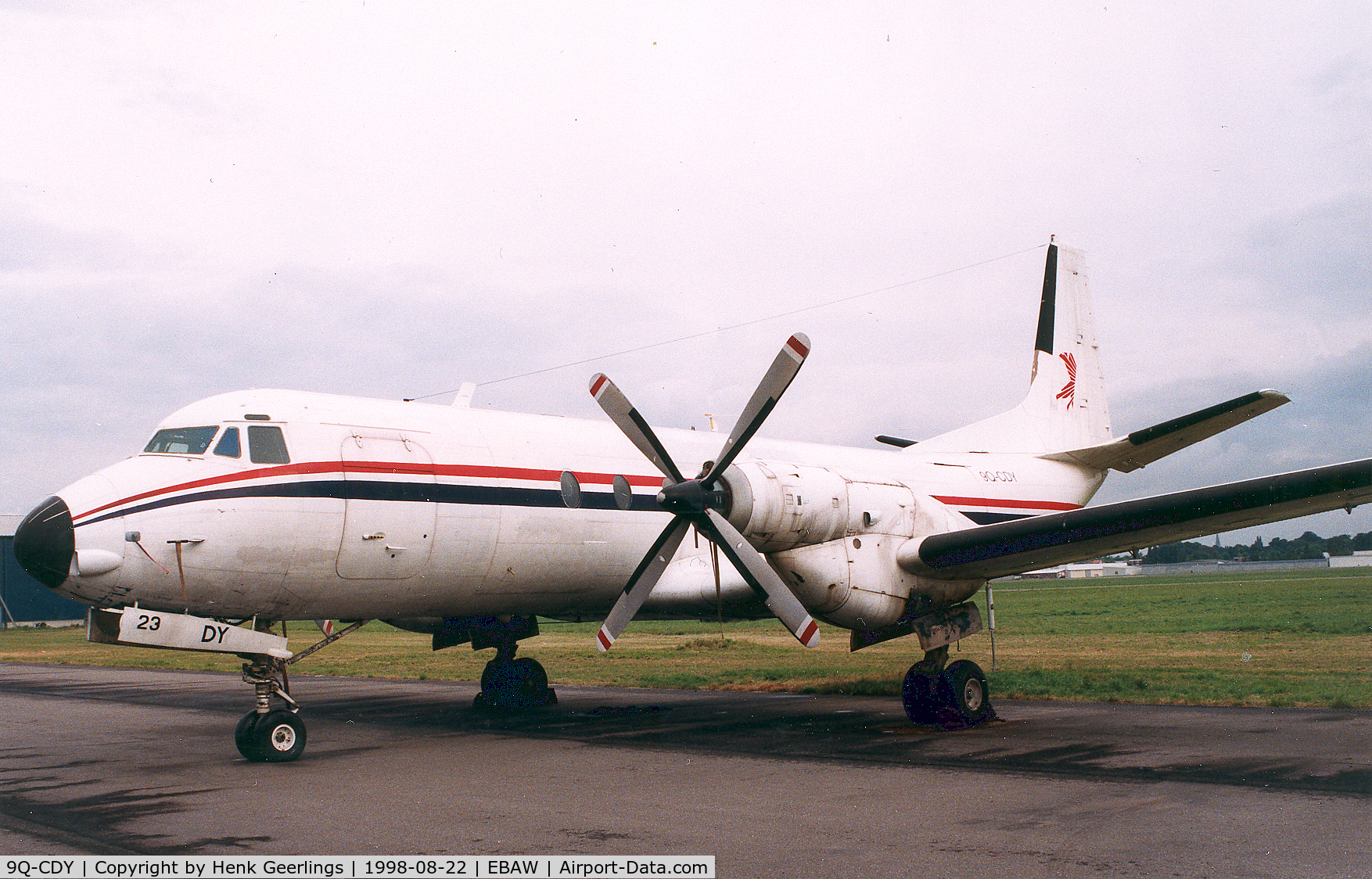 9Q-CDY, Hawker Siddeley HS-780 Andover C1 C/N Set 11, Andover at Deurne Airport