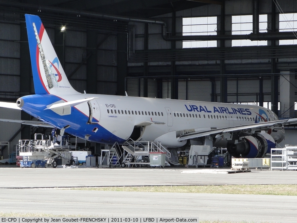 EI-CPD, 1998 Airbus A321-211 C/N 0841, URAL AIRLINES