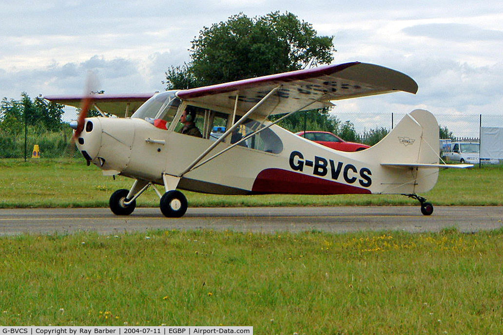 G-BVCS, 1946 Aeronca 7AC Champion C/N 7AC-1346, Aeronca 7AC Champion [7AC-1346] Kemble~G 11/07/2004.