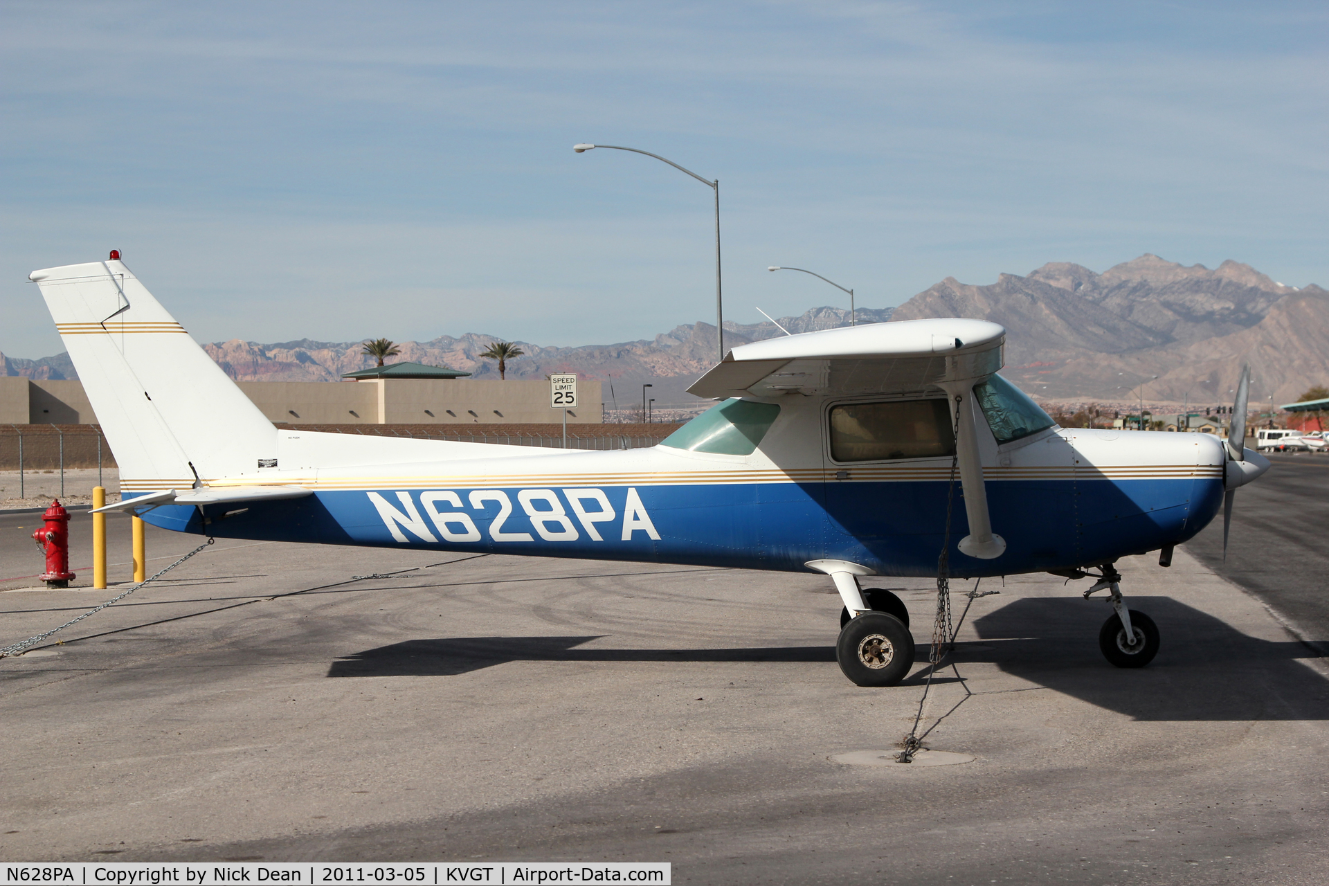 N628PA, 1979 Cessna 152 C/N 15283131, KVGT