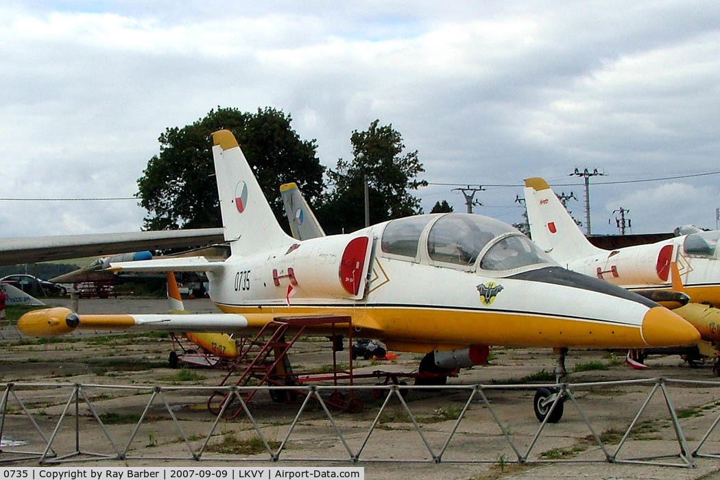 0735, Aero L-39V Albatros C/N 630735, Aero L-39V Albatros [630735] Vyskov~OK 09/09/2007.