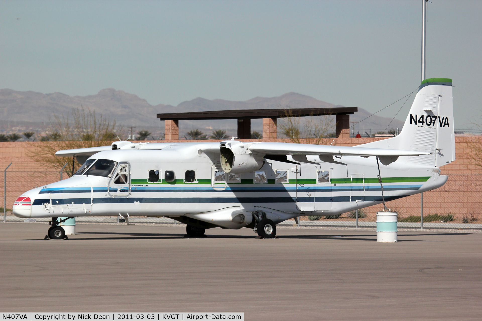 N407VA, 1985 Dornier 228-201 C/N 8044, KVGT