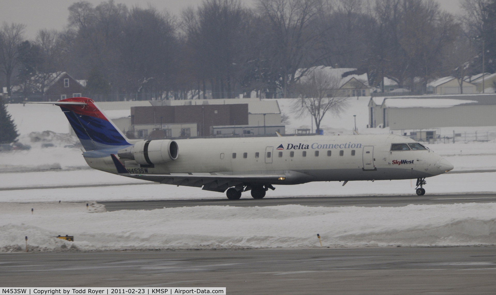 N453SW, 2003 Bombardier CRJ-200LR (CL-600-2B19) C/N 7743, Delta
