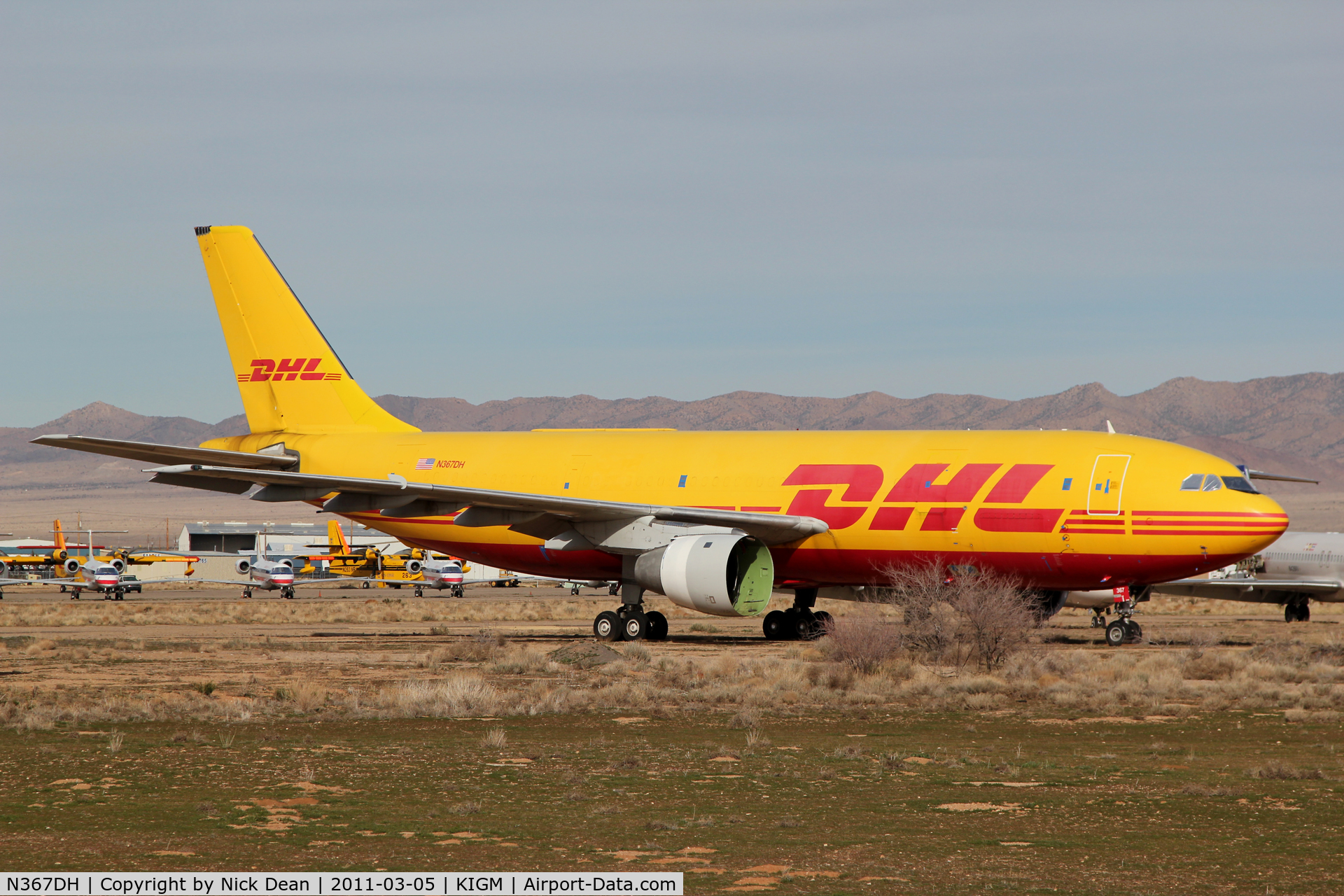 N367DH, 1985 Airbus A300B4-203 C/N 265, KIGM