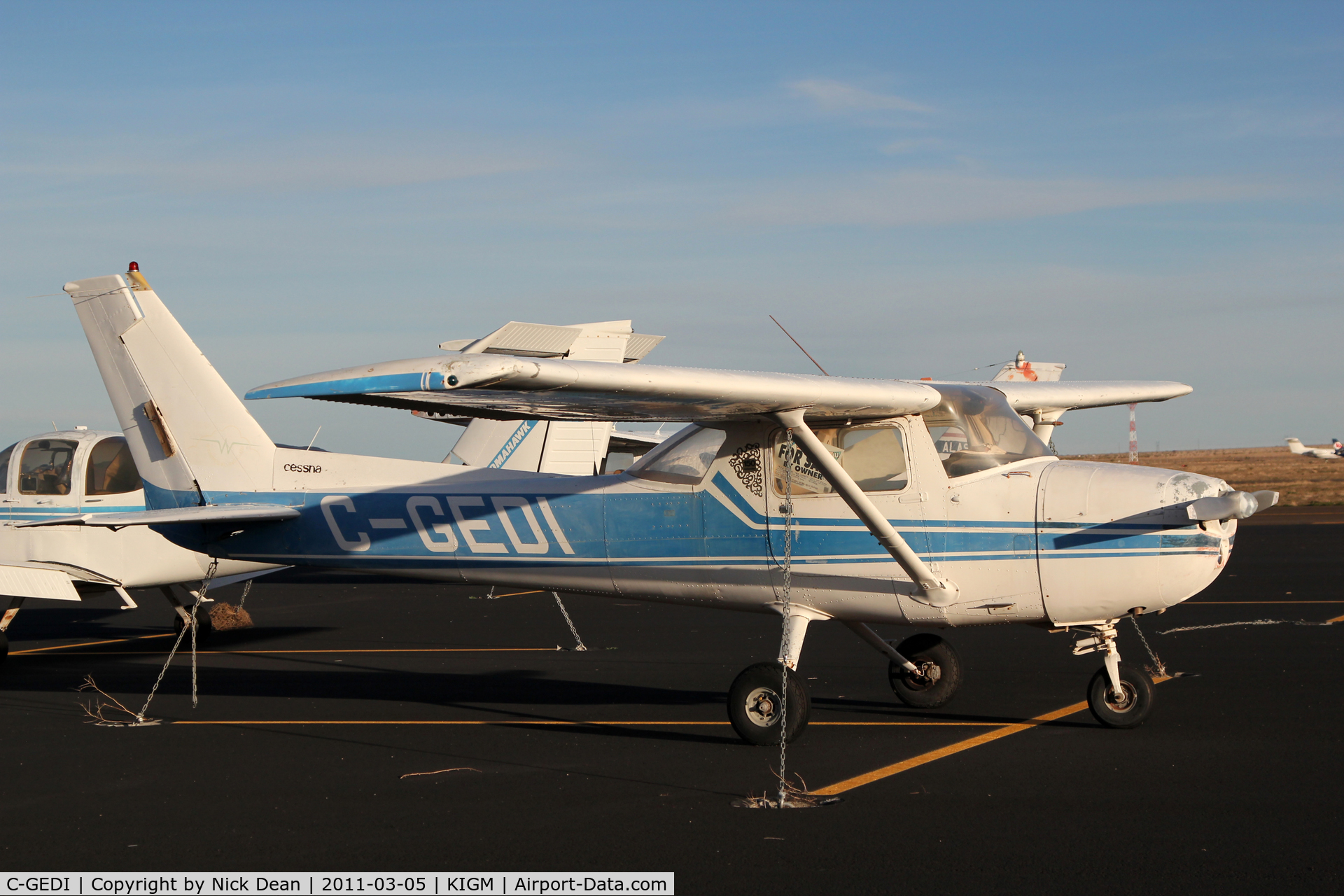 C-GEDI, 1975 Cessna 150M C/N 15076913, KIGM