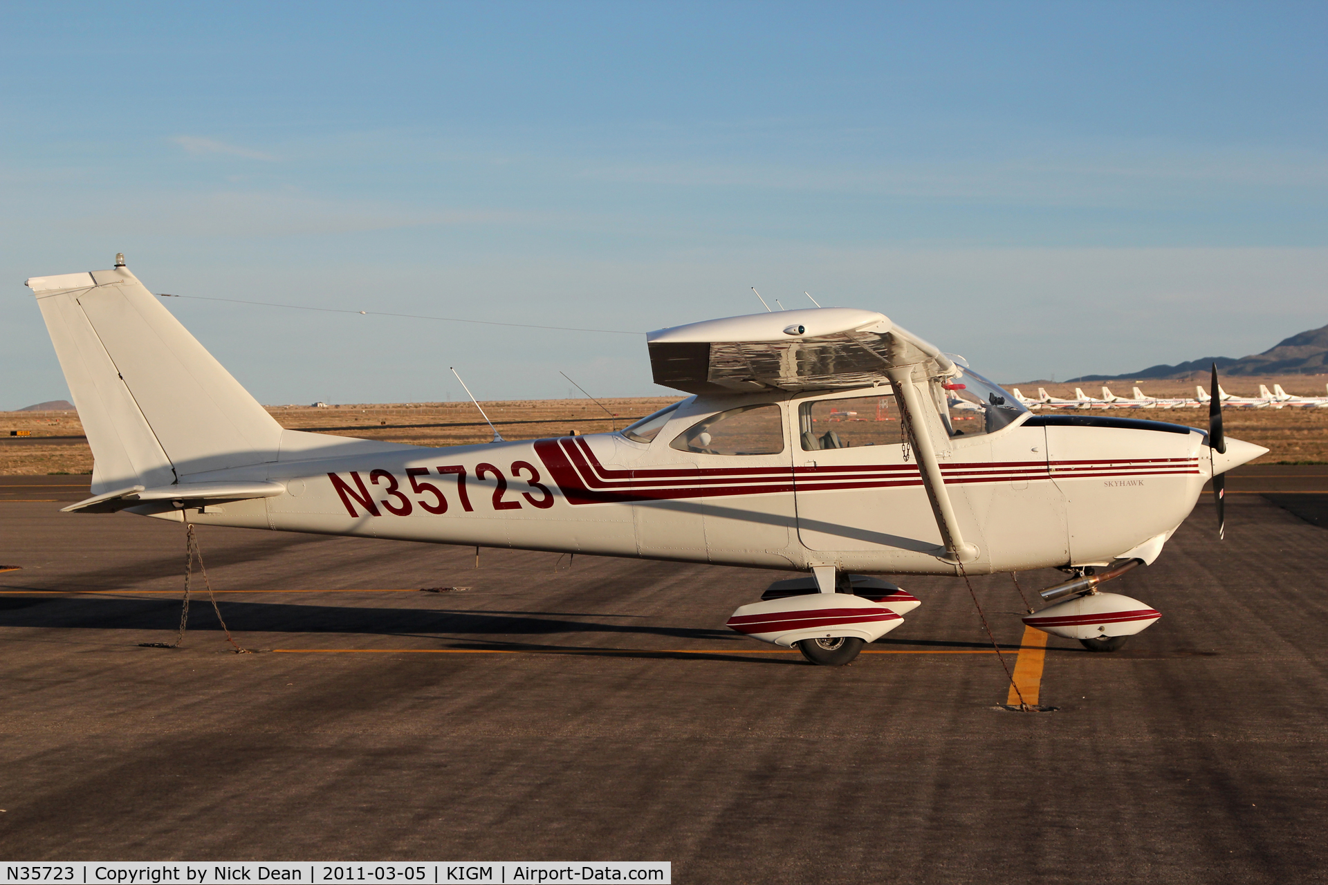N35723, 1968 Cessna 172I C/N 17256935, KIGM
