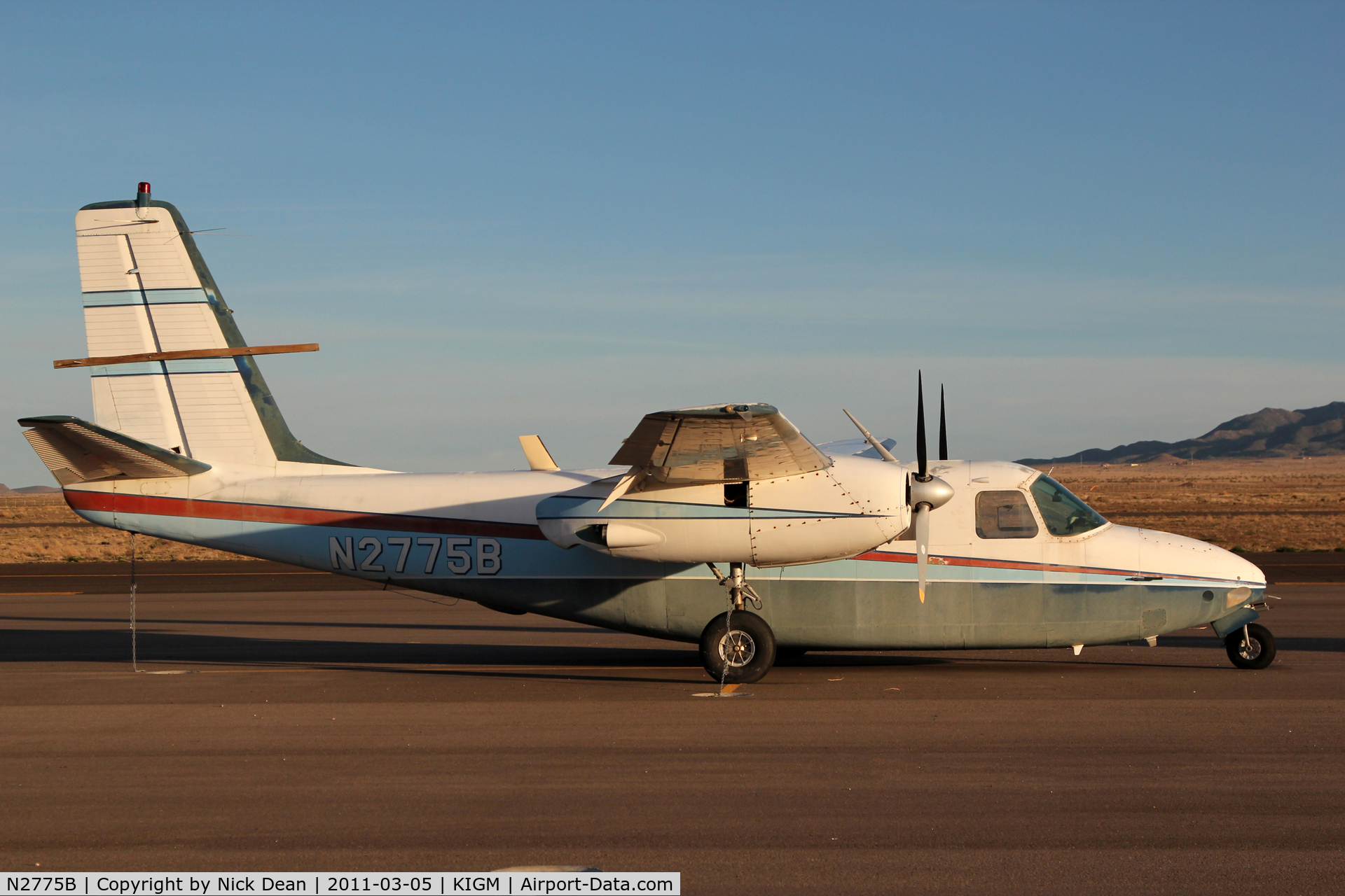 N2775B, 1956 Aero Commander 560-A C/N 275, KIGM