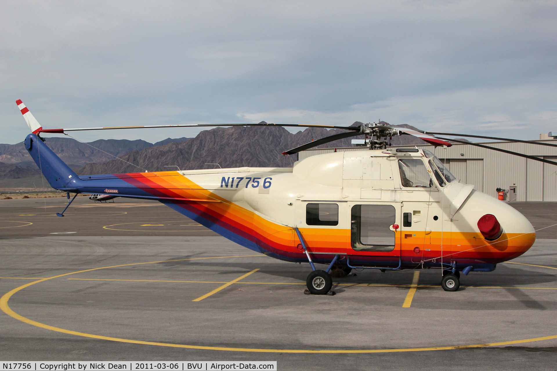 N17756, 2000 Sikorsky/whisper Jet S-55 C/N V55-400T, KBVU C/N SK55-1009