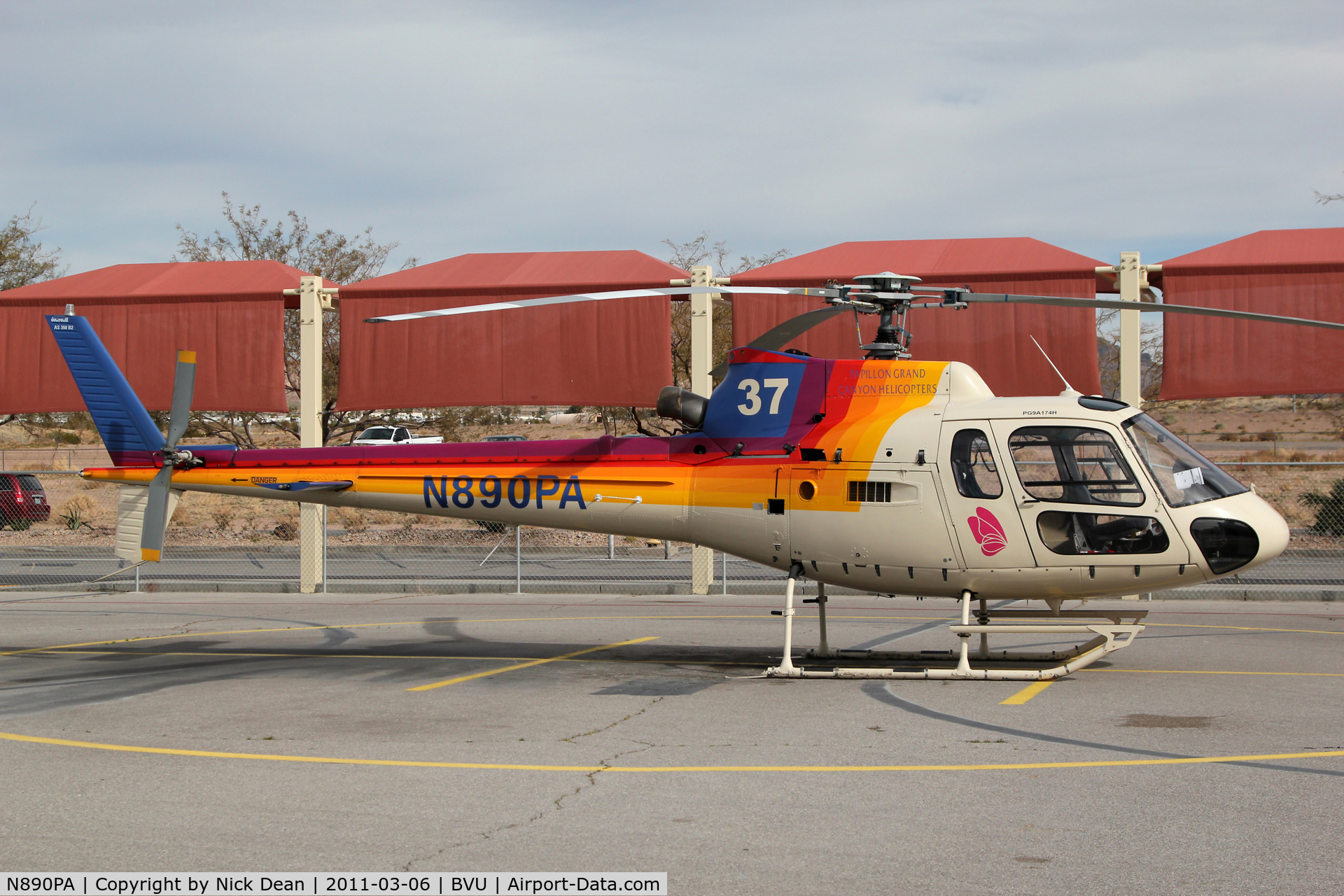 N890PA, 2008 Eurocopter AS-350B-2 Ecureuil Ecureuil C/N 4554, KBVU
