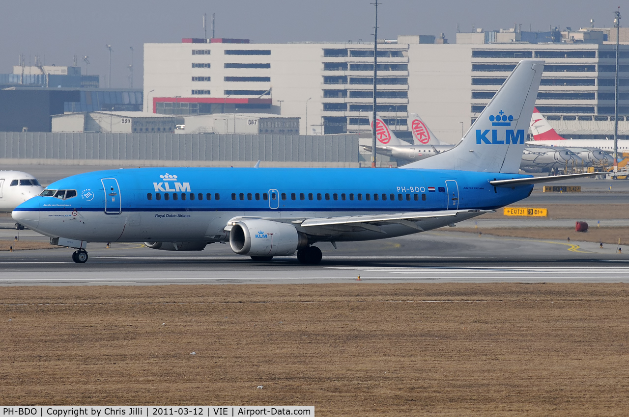 PH-BDO, 1988 Boeing 737-306 C/N 24262, KLM