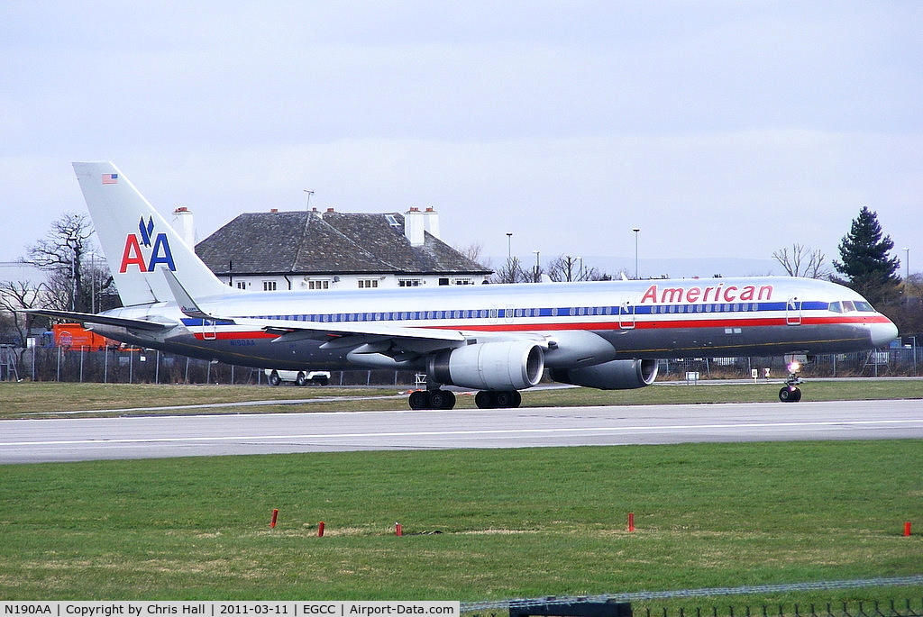 N190AA, 2001 Boeing 757-223 C/N 32384, American Airlines