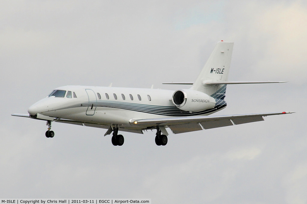 M-ISLE, 2009 Cessna 680 Citation Sovereign C/N 680-0265, Bakewell Industries