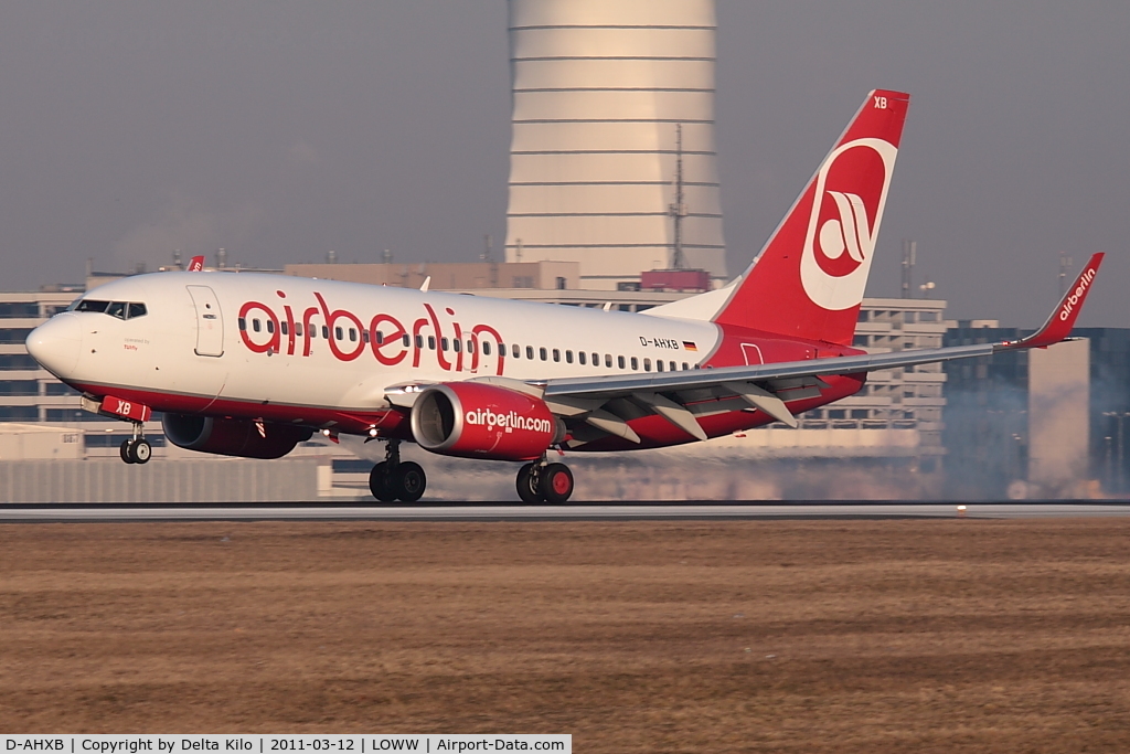 D-AHXB, 2007 Boeing 737-7K5 C/N 30717/2228, BER [AB] Air Berlin