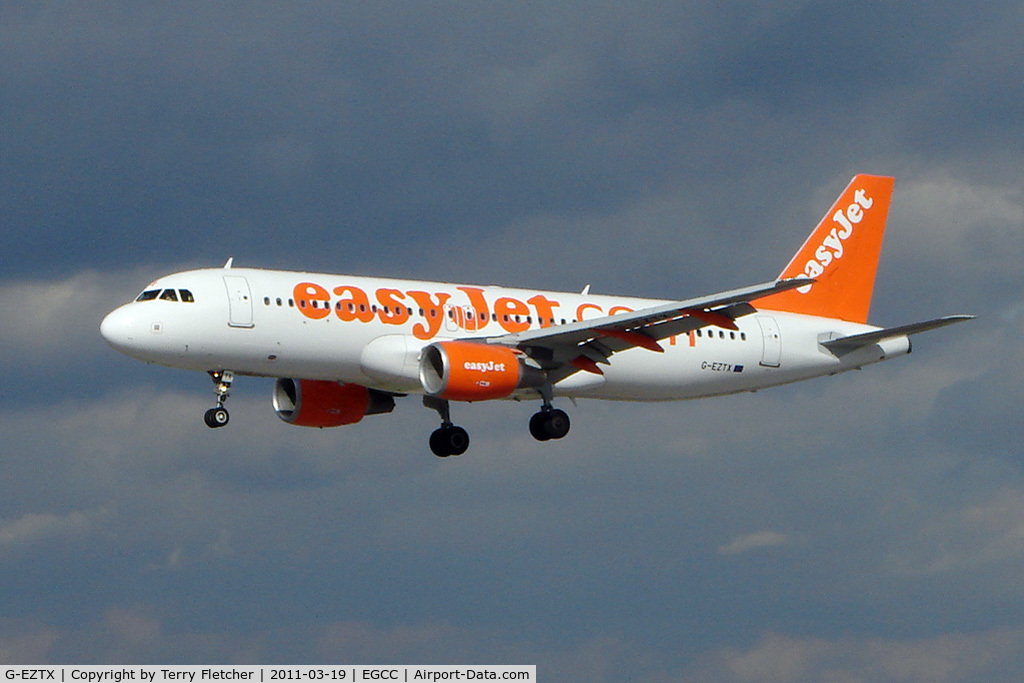 G-EZTX, 2010 Airbus A320-214 C/N 4286, Easyjet 2010 Airbus A320-214, c/n: 4286