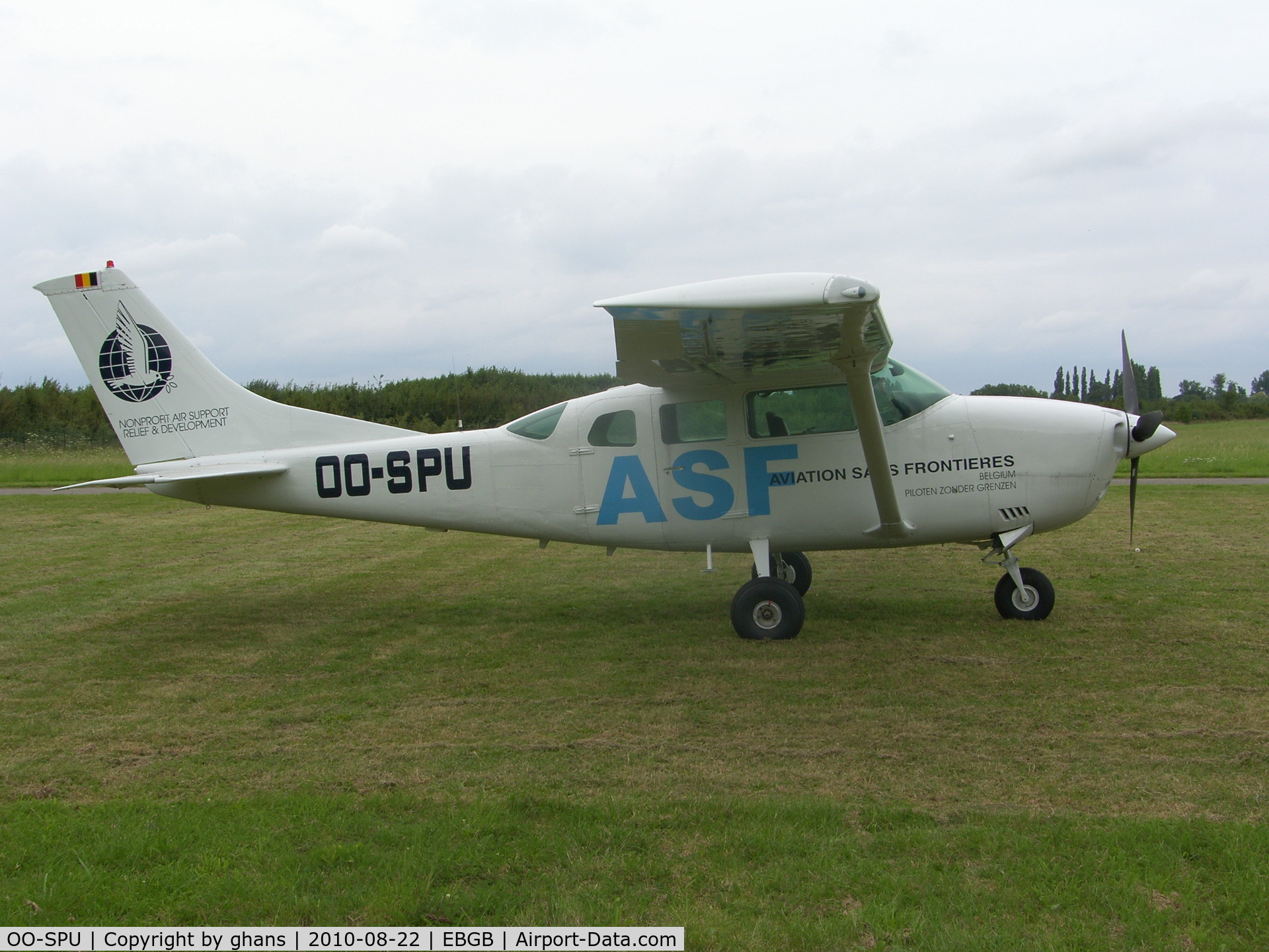 OO-SPU, Cessna U206G Stationair C/N U20605375, Aviation sans frontieres