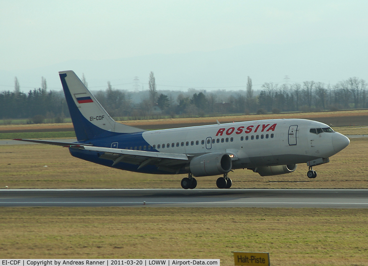 EI-CDF, 1992 Boeing 737-548 C/N 25737, Rossiya Boeing 737