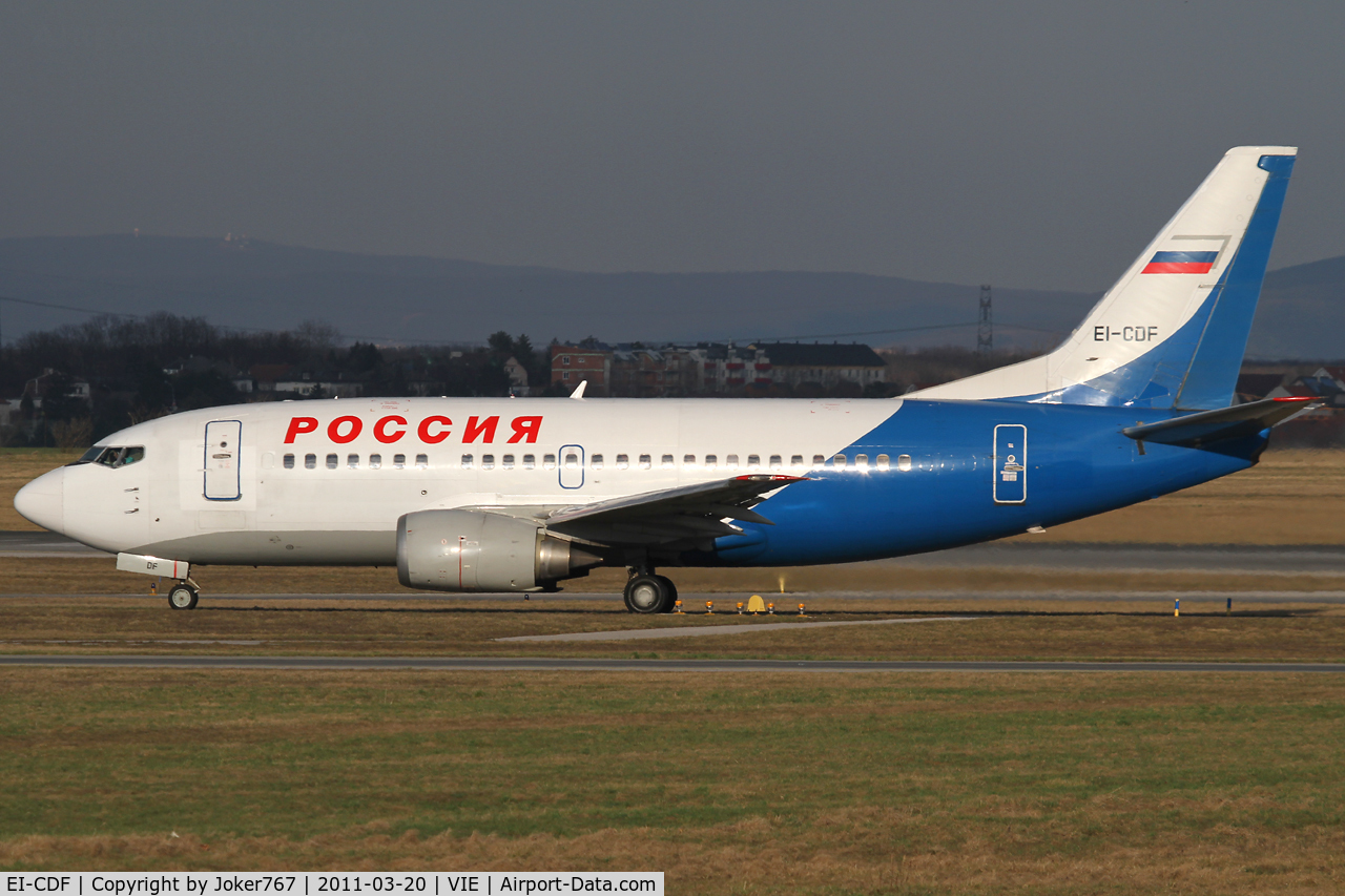 EI-CDF, 1992 Boeing 737-548 C/N 25737, Rossiya